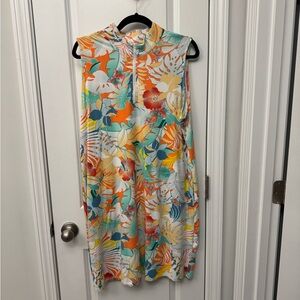 Floral Sleeveless activewear Dress